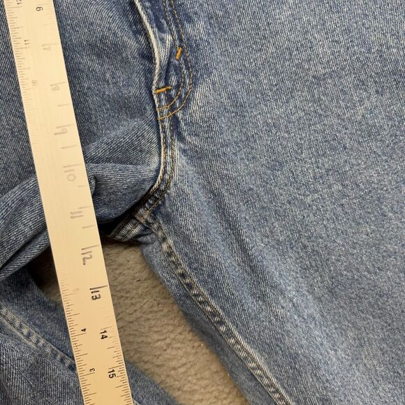 Vintage Levi's Jeans Women's 16 Reg Blue Denim Relaxed Tapered 550 Fit 32x29 90s - Picture 6 of 10